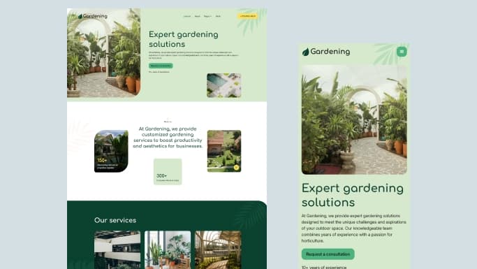 Gardening project